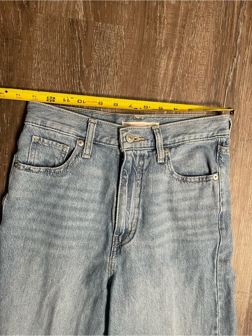 Sz 26 Waterless wide leg high waisted Jean